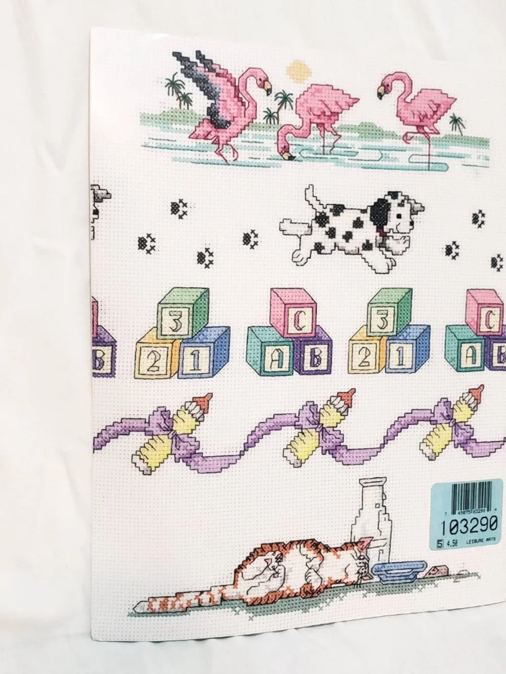 Mini Motif Borders 3 Cross Stitch Pattern Leaflet Graphworks International 1994